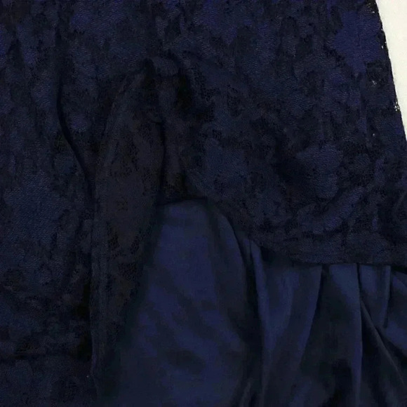 Garage navy blue ladies sleeveless scoop neck dress MEDIUM - Picture 5 of 12